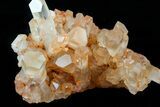 Tangerine Quartz Crystal Cluster - Madagascar #58841-2